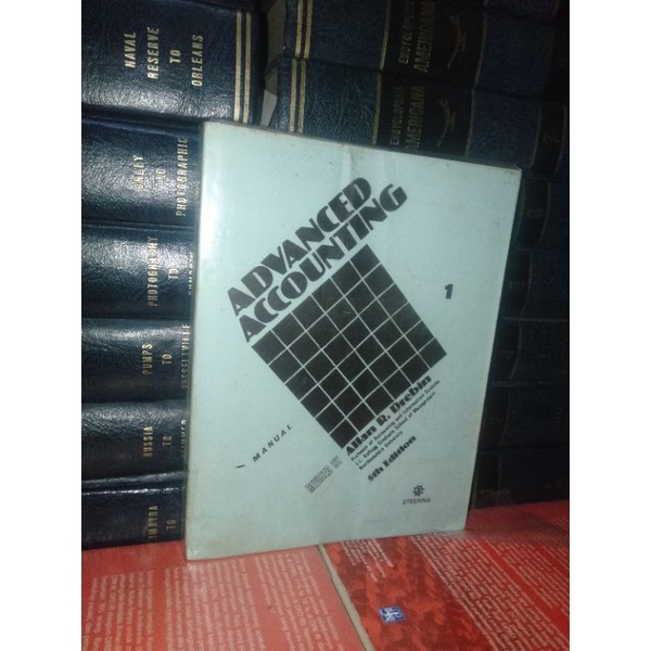 Jual ORIGINAL BUKU ADVANCED ACCOUNTING 1 5TH EDITION - ALLAN DREBIN ...