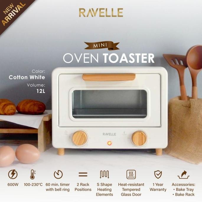 Jual Ravelle Oven Listrik Toaster Mini 12 Liter Korean Mini Oven
