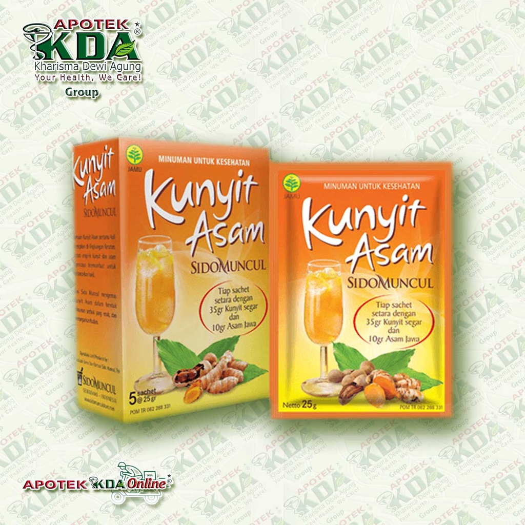 Jual Kunyit Asam Sido Muncul Shopee Indonesia