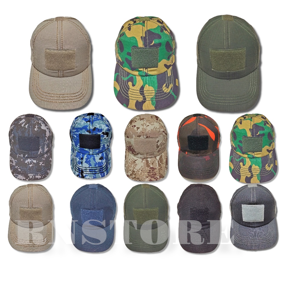 Jual TOPI TAKTIKAL TOPI TACTICAL VELCRO TOPI KOMANDO TOPI TNI TOPI ...