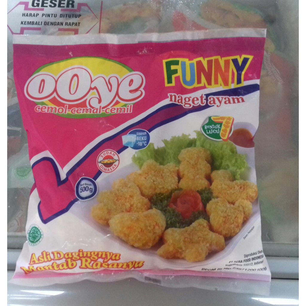 Jual Ooye Nugget Funny 500gr / Naget Ayam / Naget / Ooye / Naget Murah ...