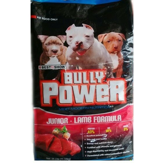 Bully power shop dog food