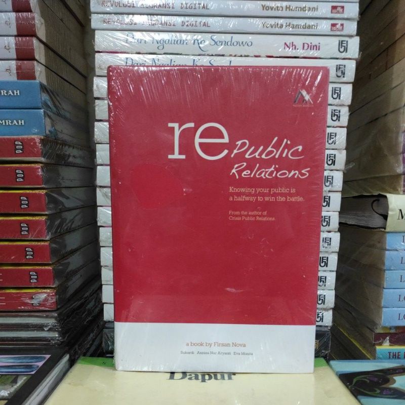 Jual Buku Original Re Public Relations Firsan Nova Hard Cover Shopee