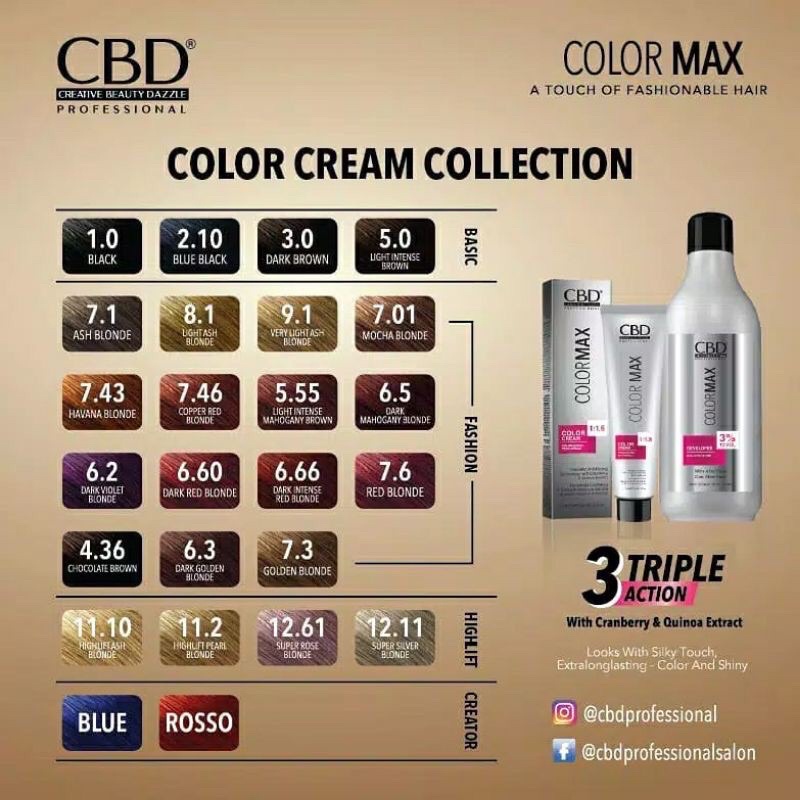 Jual cbd colormax color cream | Shopee Indonesia