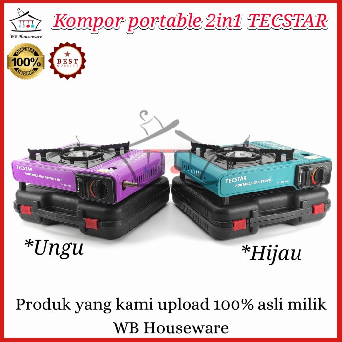 Jual Kompor Camping Portable Kompor In Praktis Warna Tecstar Shopee Indonesia