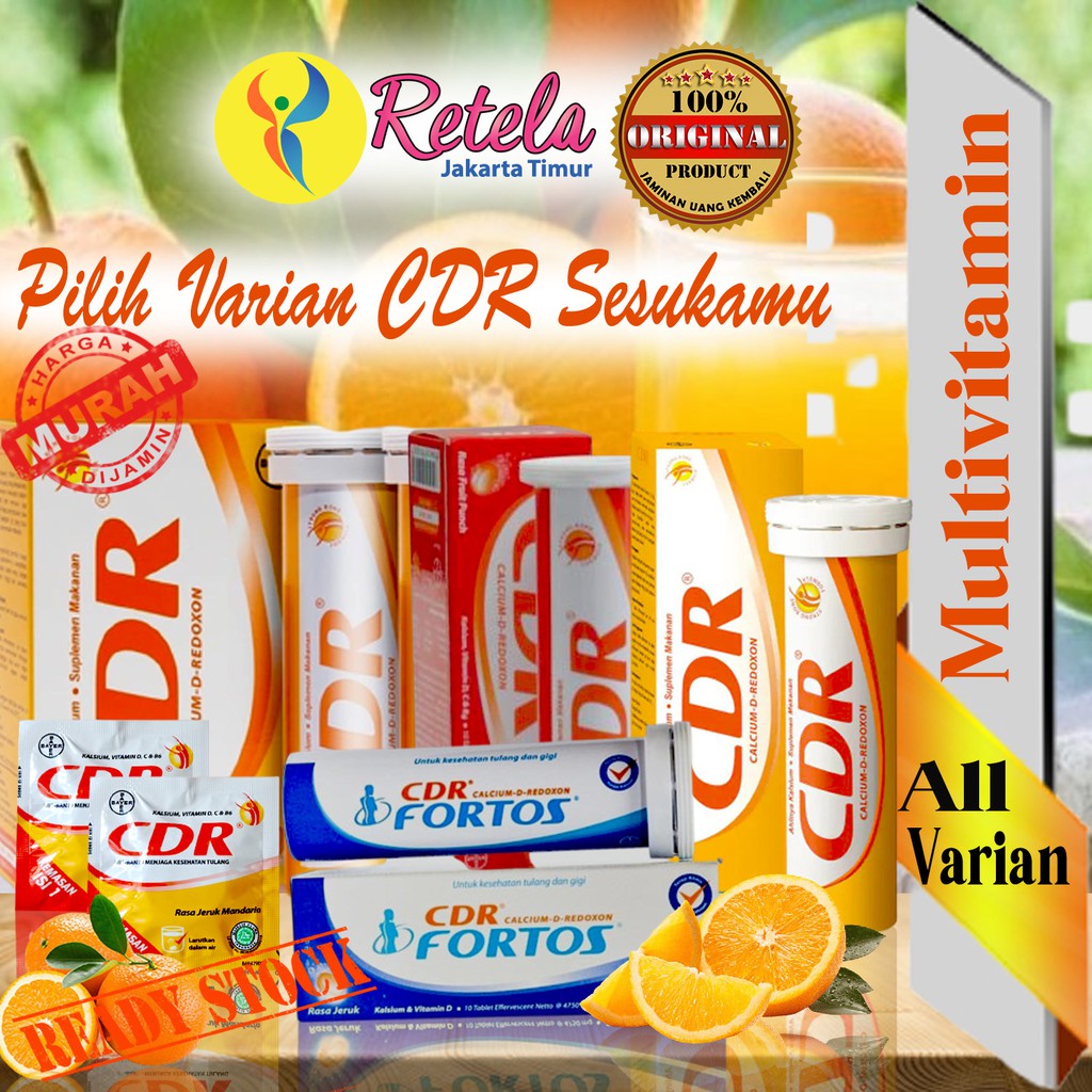 Jual Cdr Jeruk Twinpack /CDR 15/CDR 10 /CDR Fortos /CDR Fruitpunch /CDR ...