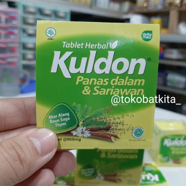Jual [EKTRAK DAUN SAGA] KULDON / TABLET HERBAL SARIWAN / PANAS DALAM ...