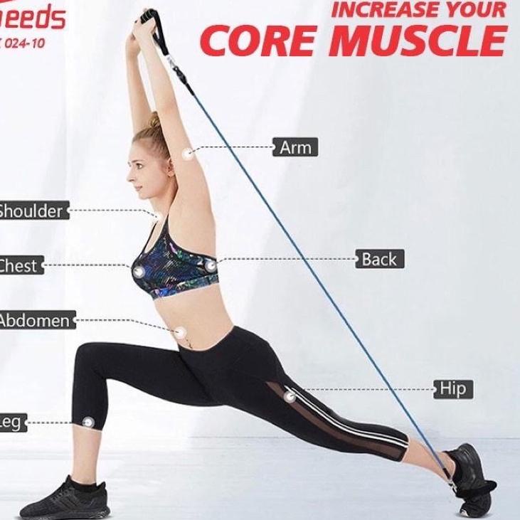 Jual First Now Resistance Band SPEEDS Fitness Tali Gym Yoga Loop ...