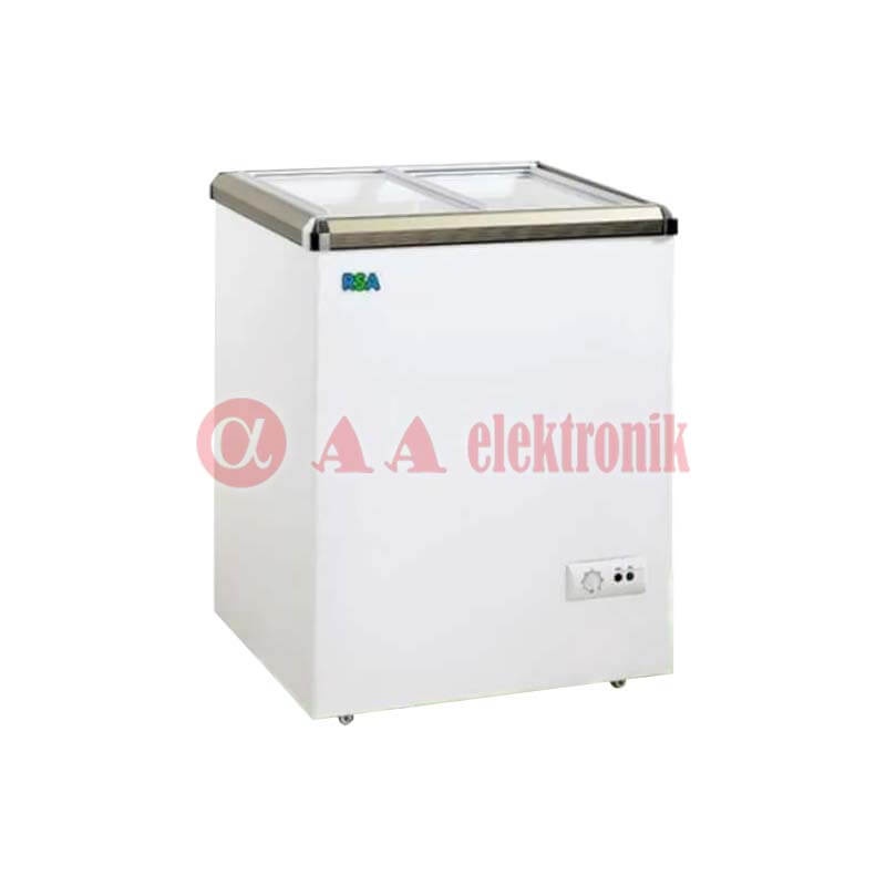 Jual Chest Freezer RSA XS-110 (100L, Sliding Glass) | Shopee Indonesia