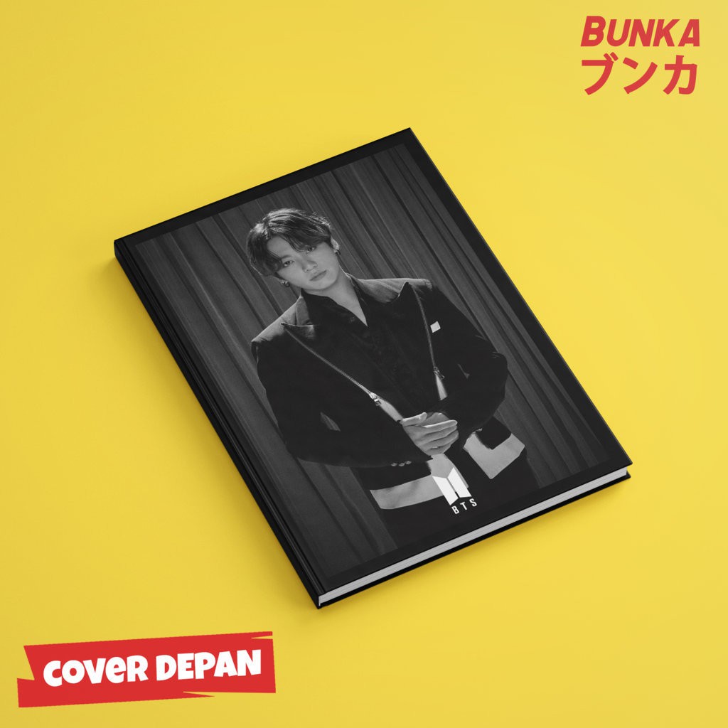 グクちゃんダイアリーノート(A5) （Notebook KPOP BTS Black Jungkook 