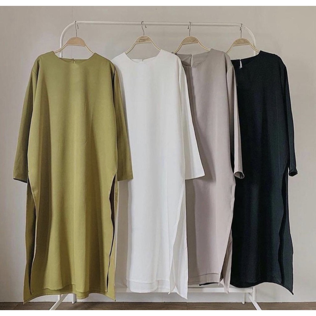 Jual TUNIK WANITA DEWASA TERBARU KEKINIAN/FIYA LONG DRESS BAJU TUNIK