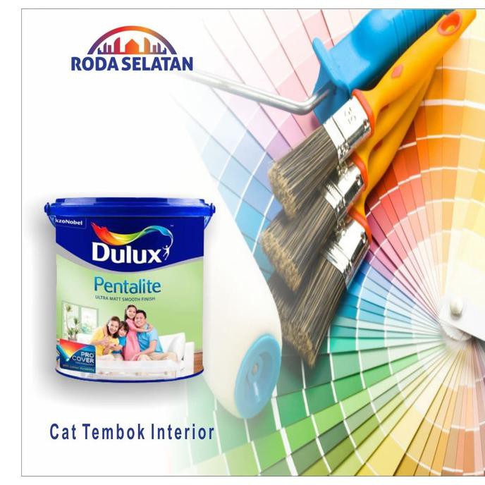 Jual Cat Tembok Dulux Pentalite Brilliant White Shopee Indonesia 4198