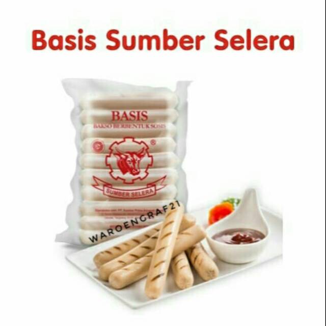 Jual Basis 500gr Bakso Sosis Sumber Selera Isi 21 Pcs Shopee Indonesia