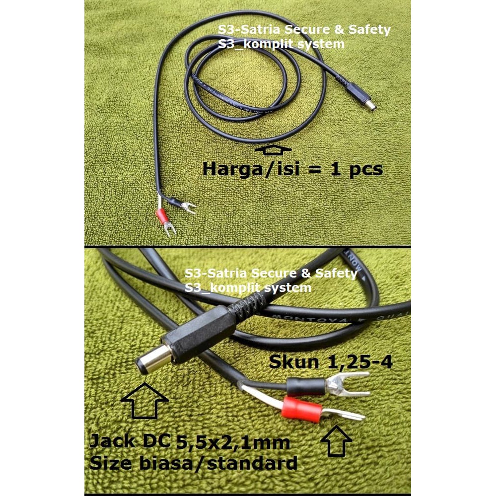 Jual Power supply Kabel Jack DC adaptor 5v 12v 24v 36V 48V | Shopee ...