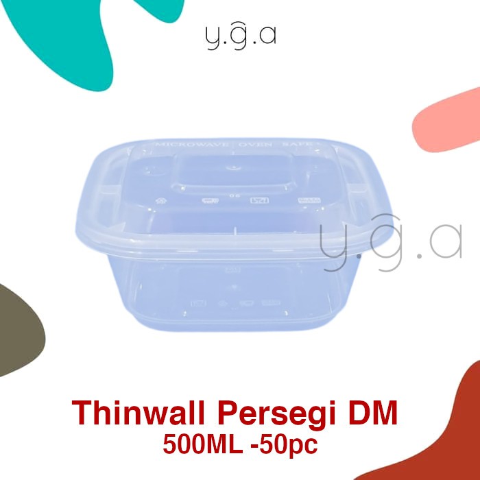 Jual Thinwall Persegi Sq Food Container Kotak Makan Dm Shopee Indonesia