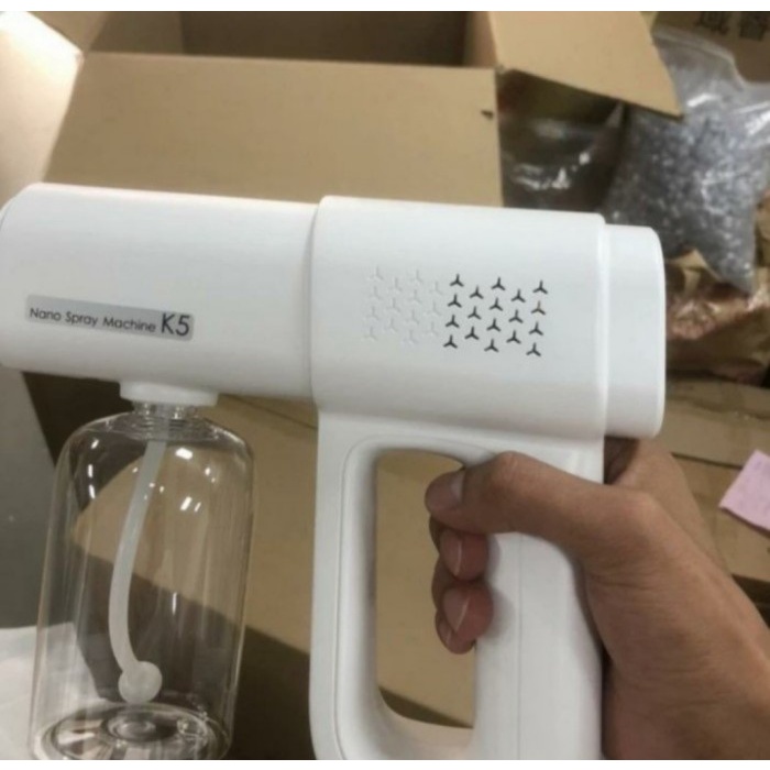 Jual Nano Spray Gun Pistol Machine Wireless K Disinfektan Anti Virus Shopee Indonesia