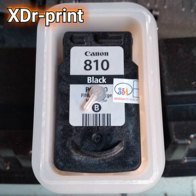 Jual Cartridge hitam PG810 sudah modif infus printer canon ip2770