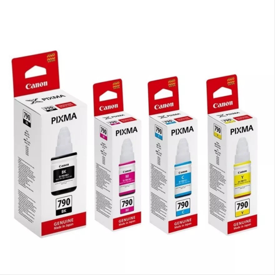 Canon 790 Ink Bottle Full Set For PIXMA G1000, G1010, G2000, G2010