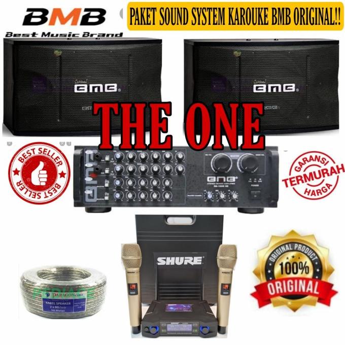 Jual PAKET KARAOKE SOUND SYSTEM SET BMB ORIGINAL.(paket lengkap