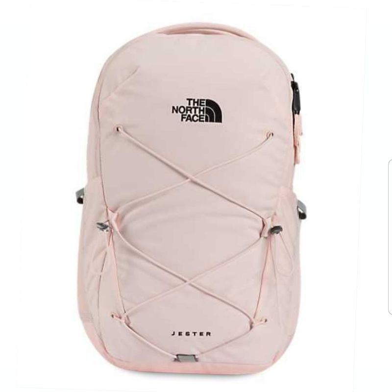 THE NORTH FACE JESTER BACKPACK PINK SALT TNF BLACK ORIGINAL