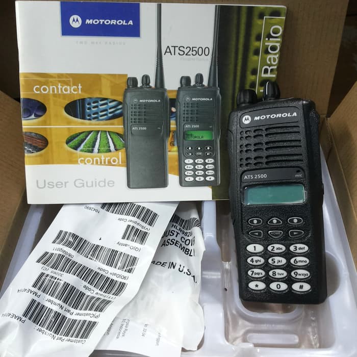 Jual HT MOTOROLA ATS 2500 HT TRUNKING UHF 800MHz - Hitam | Shopee Indonesia