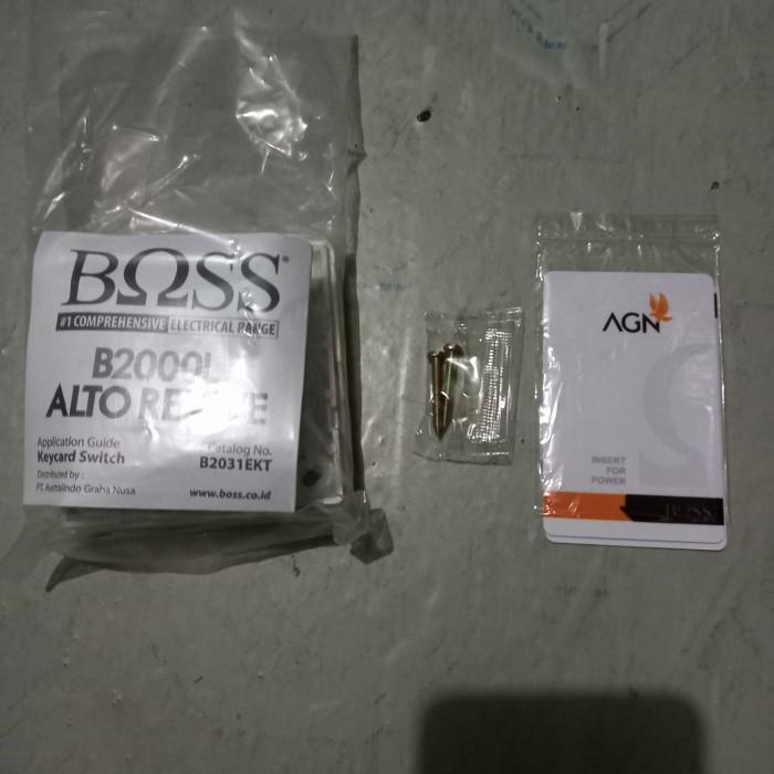 Jual Saklar Keytag Boss B2031Ekt B2000 Kunci Kartu Hotel | Shopee Indonesia