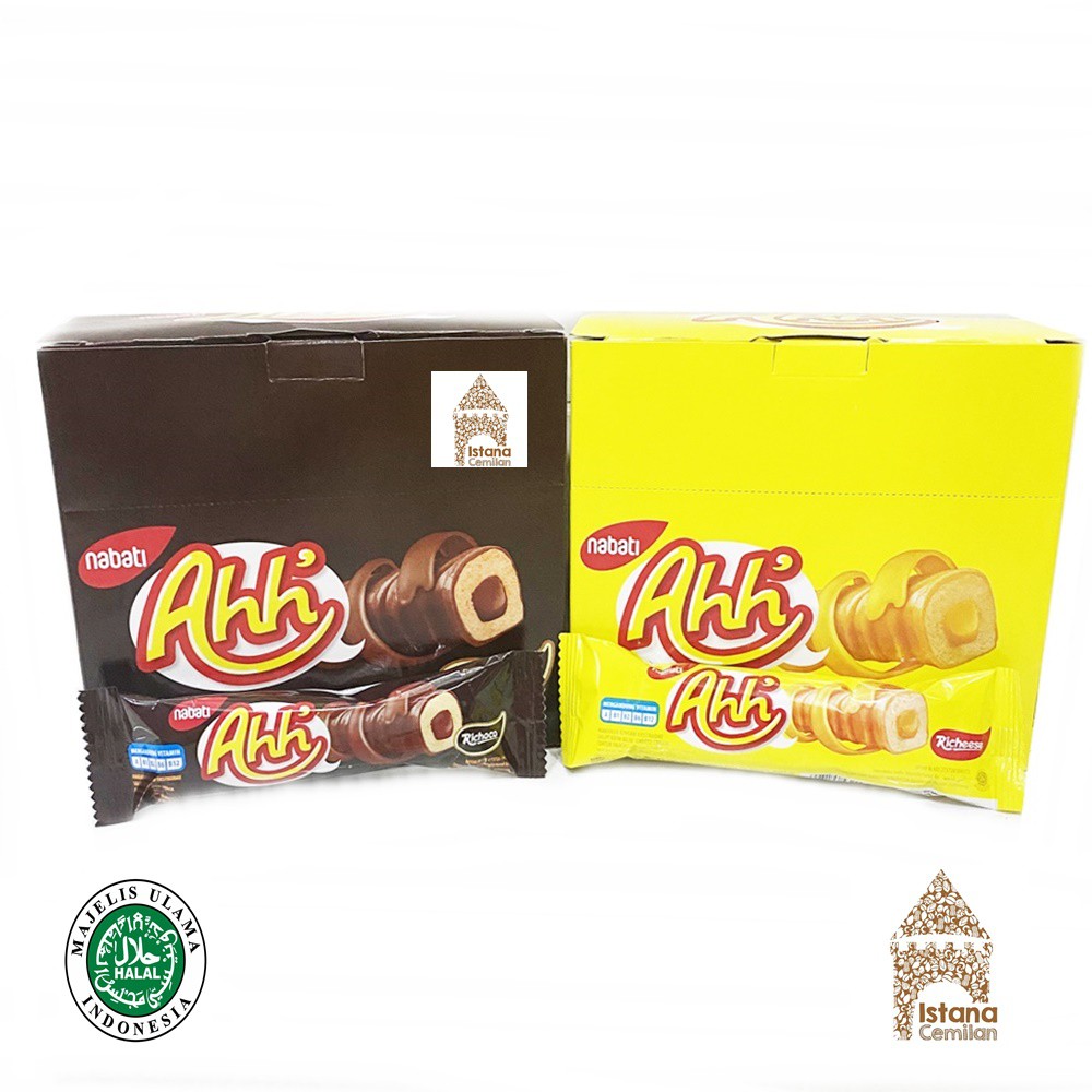 Jual Nabati Richeese Ahh Cokelat Keju Box Isi Pcs Shopee Indonesia