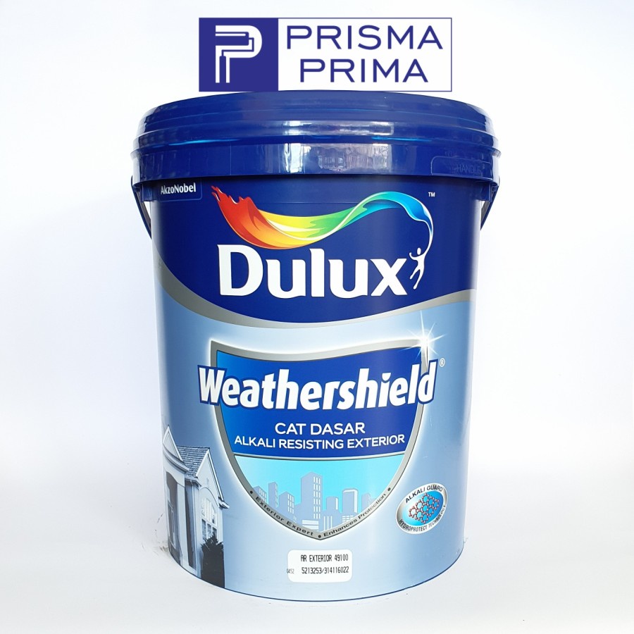 Jual Cat Dasar Alkali Exterior Dulux Weathershield Primer Pail 20 Ltr Shopee Indonesia 3477