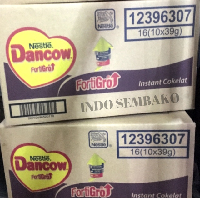 Jual Dancow Coklat 16 ( 10 x 38g ) / Susu Dancow Instant Coklat Sachet ...