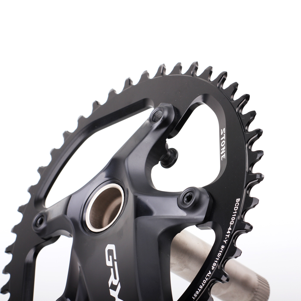 110 BCD Asymmetric 4Bolt Chainrings For Shimano GRX Cranks