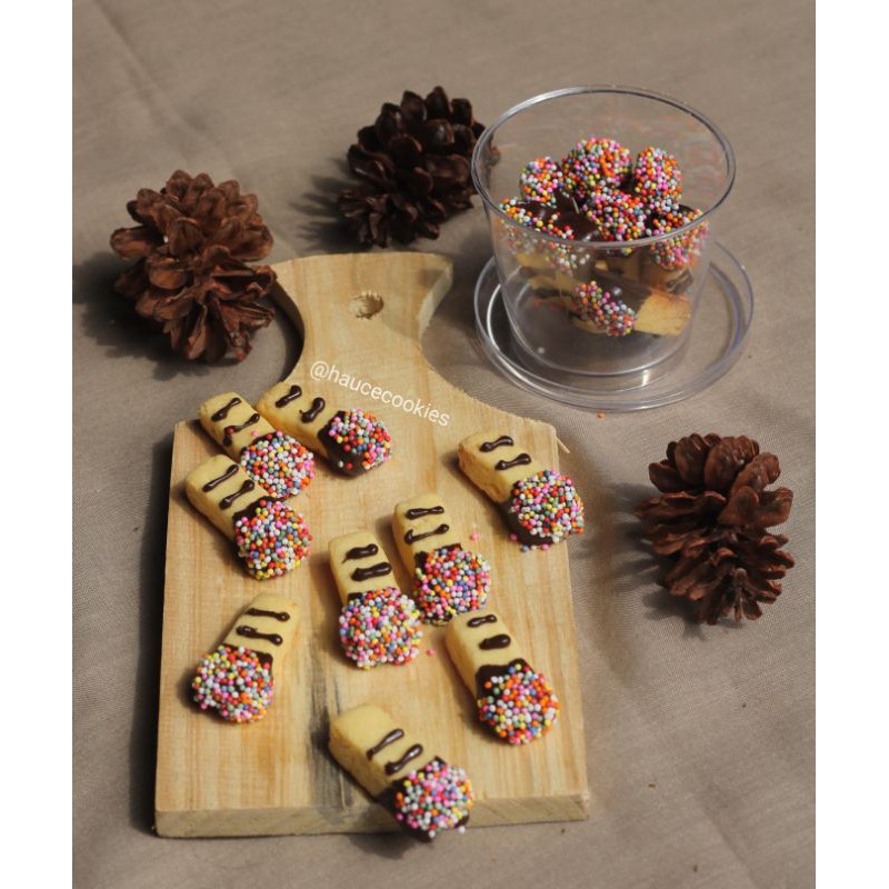 Jual CHOCO SPRINKLE COOKIES SPECIAL 100% HOMEMADE TANPA PENGAWET ...