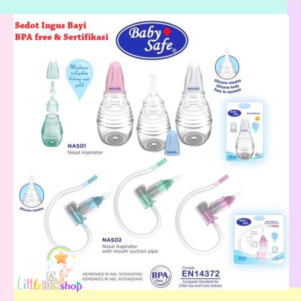 Jual Baby Safe Nasal Nose Aspirator Nose Cleaner Aspirator Babysafe