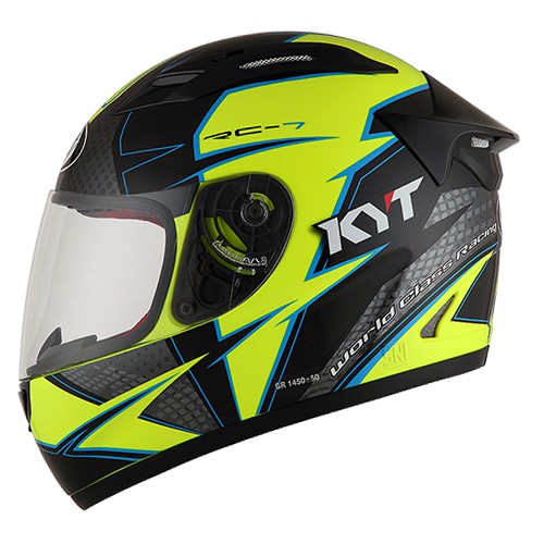 Jual KYT RC SEVEN RC7 RC7 RC 7 MOTIF 16 FLUO SPECIAL EDITION HELM