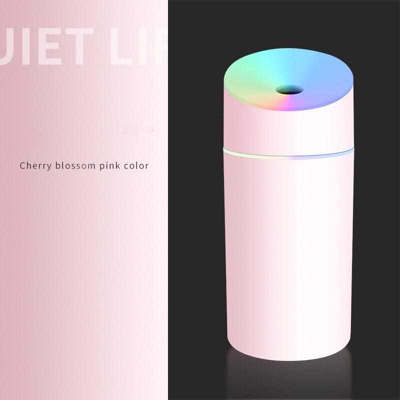 Jual Air Humidifier Diffuser Pelembab Udara Lampu Tidur RGB 450ml ...