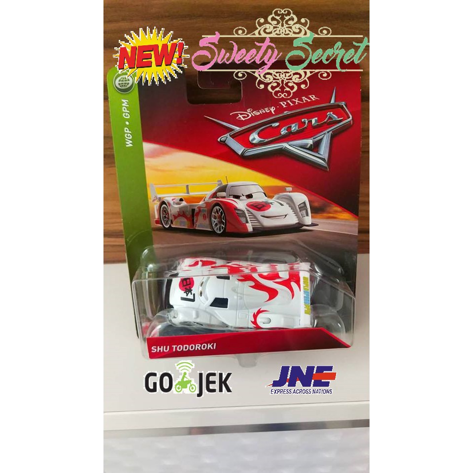 Jual Mainan Anak Disney Pixar Cars Shu Todoroki WGP GPM Series | Shopee ...