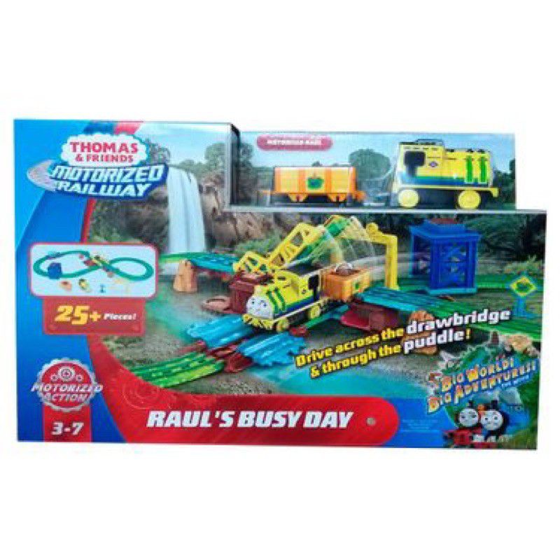 Jual Thomas and friends motorized Raul's Busy Day | Shopee Indonesia