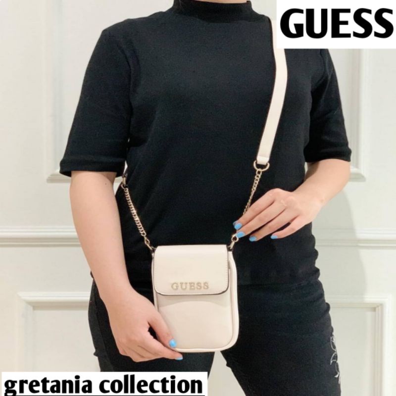 Jual TERBARU GUESS3S TAS WANITA SLEMPANG, SLING BAG