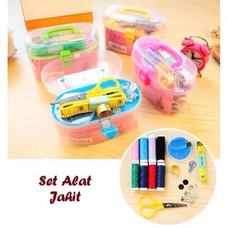 Jual SET ALAT JAHIT LENGKAP SEWING KIT Shopee Indonesia