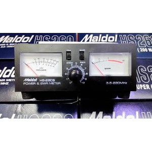 Jual SWR Meter MALDOL HS 260 3 5 220 Mhz Max 200 Watt Berkualitas