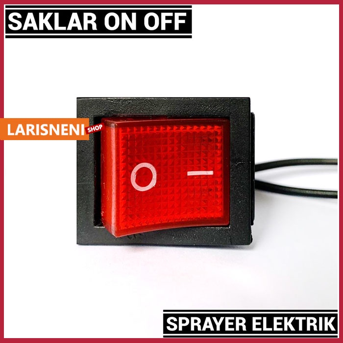 Jual Saklar On Off untuk sprayer Elektrik - Tinggal Pasang termasuk ...