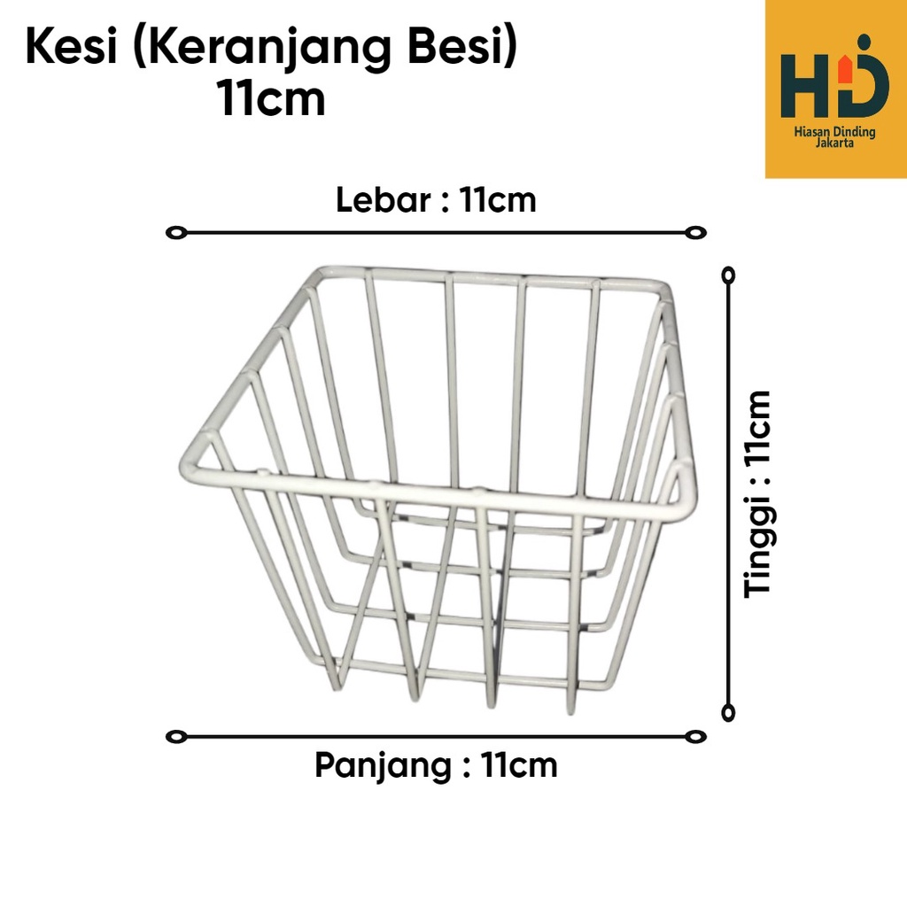 Jual HIJANG 52x35 Hiasan Dinding Wall Grid pajangan foto black grid ...