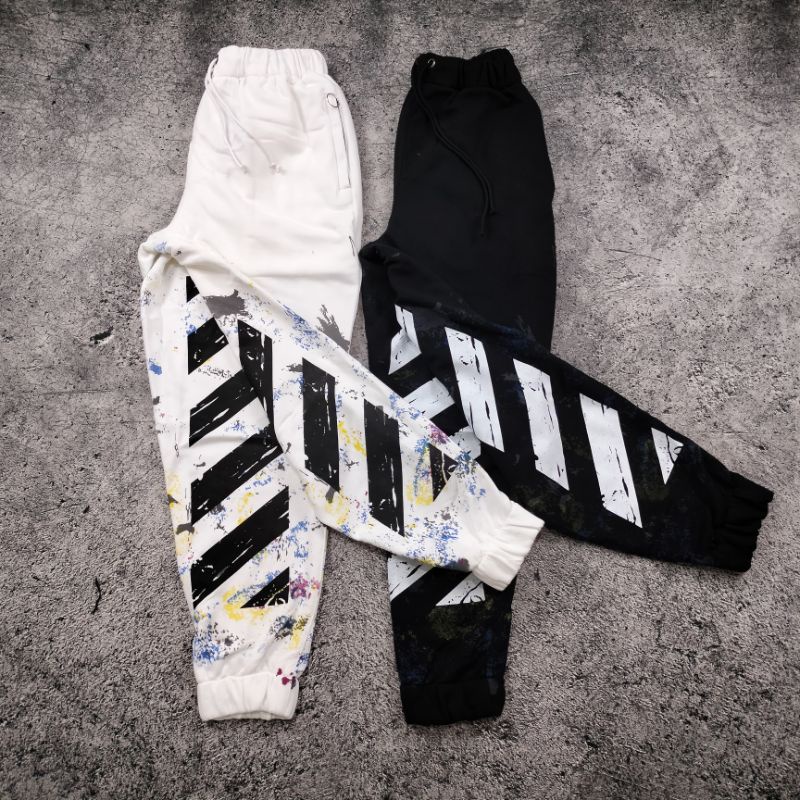 Off white galaxy store pants