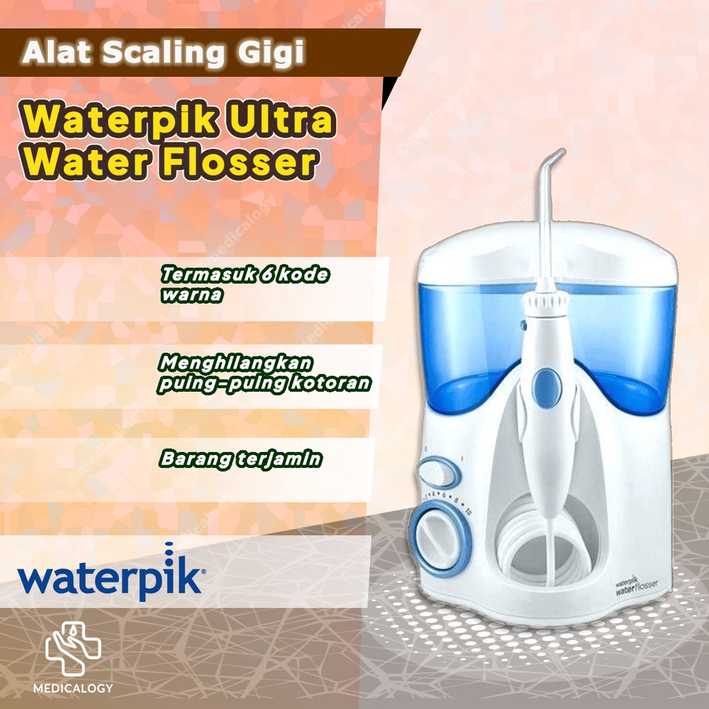 Jual Waterpik Cordless Plus Water Flosser Alat Scaling Gigi Shopee