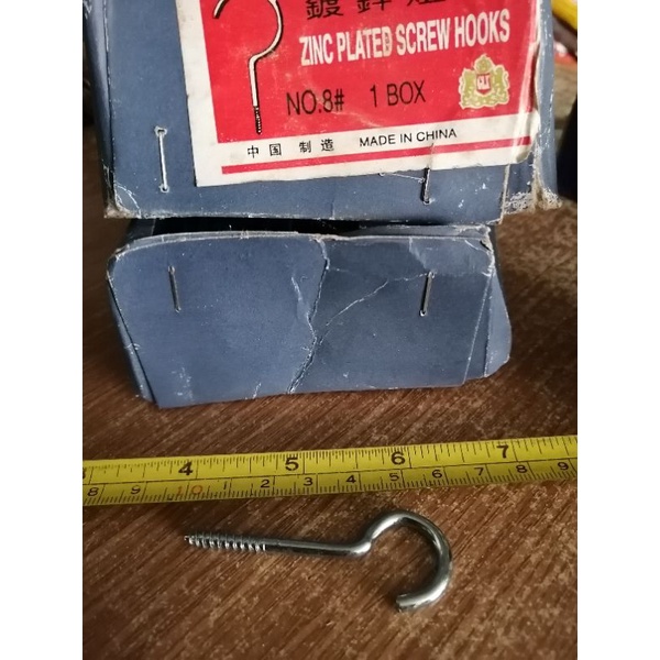 Jual sekrup kait buka no 8 per pack 100 pc | Shopee Indonesia