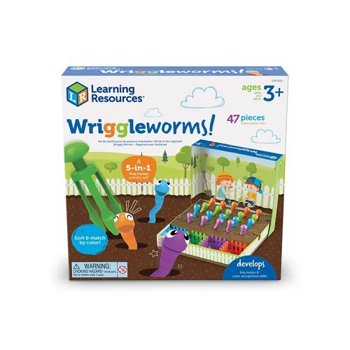 Jual Learning Resources Wriggleworms! Fine Motor Activity Set Toys ...