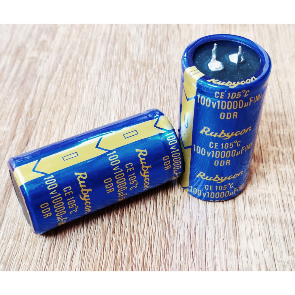 Jual Elco Capacitor Kapasitor Rubycon 10000uF 80V Orange | Shopee Indonesia