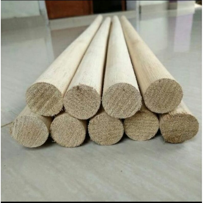 Jual Kayu Ramin Macrame Kayu Dowel Bulat Tongkat Kayu 100cm Shopee Indonesia 7881