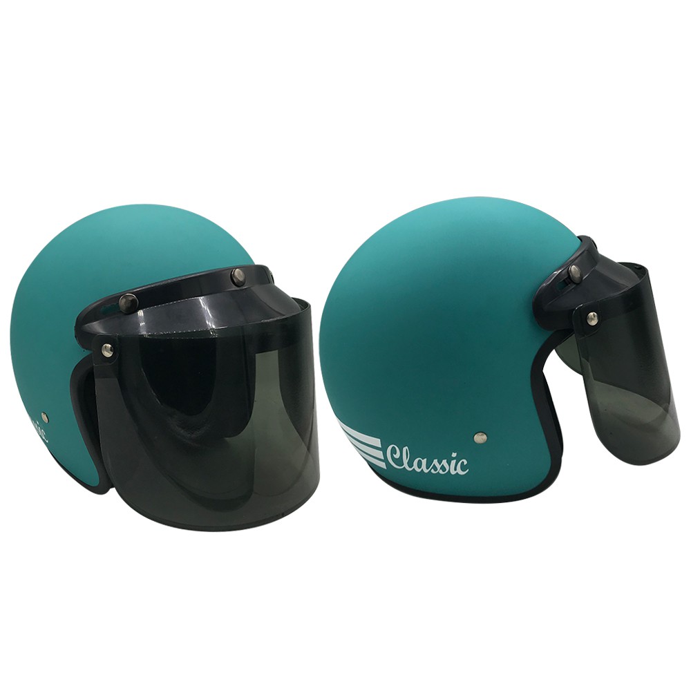 Jual Tanpanama Helm Helm Bogo Classic Helm Retro Dewasa Sni Warna Pastel Shopee Indonesia