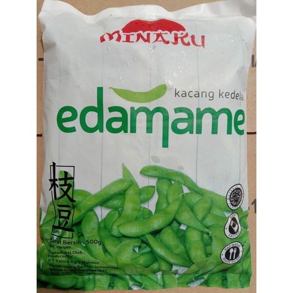 Jual Kacang Kedelai Frozen Edamame Minaku Gr Shopee Indonesia