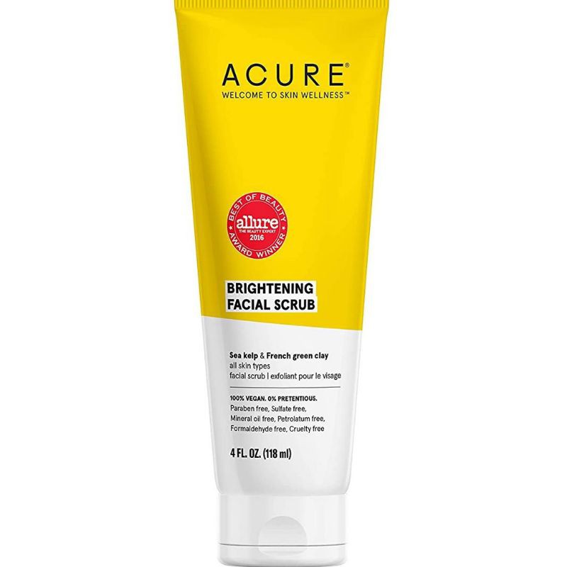 Jual Acure Organics Brilliantly Brightening Facial Scrub 118ml Shopee Indonesia